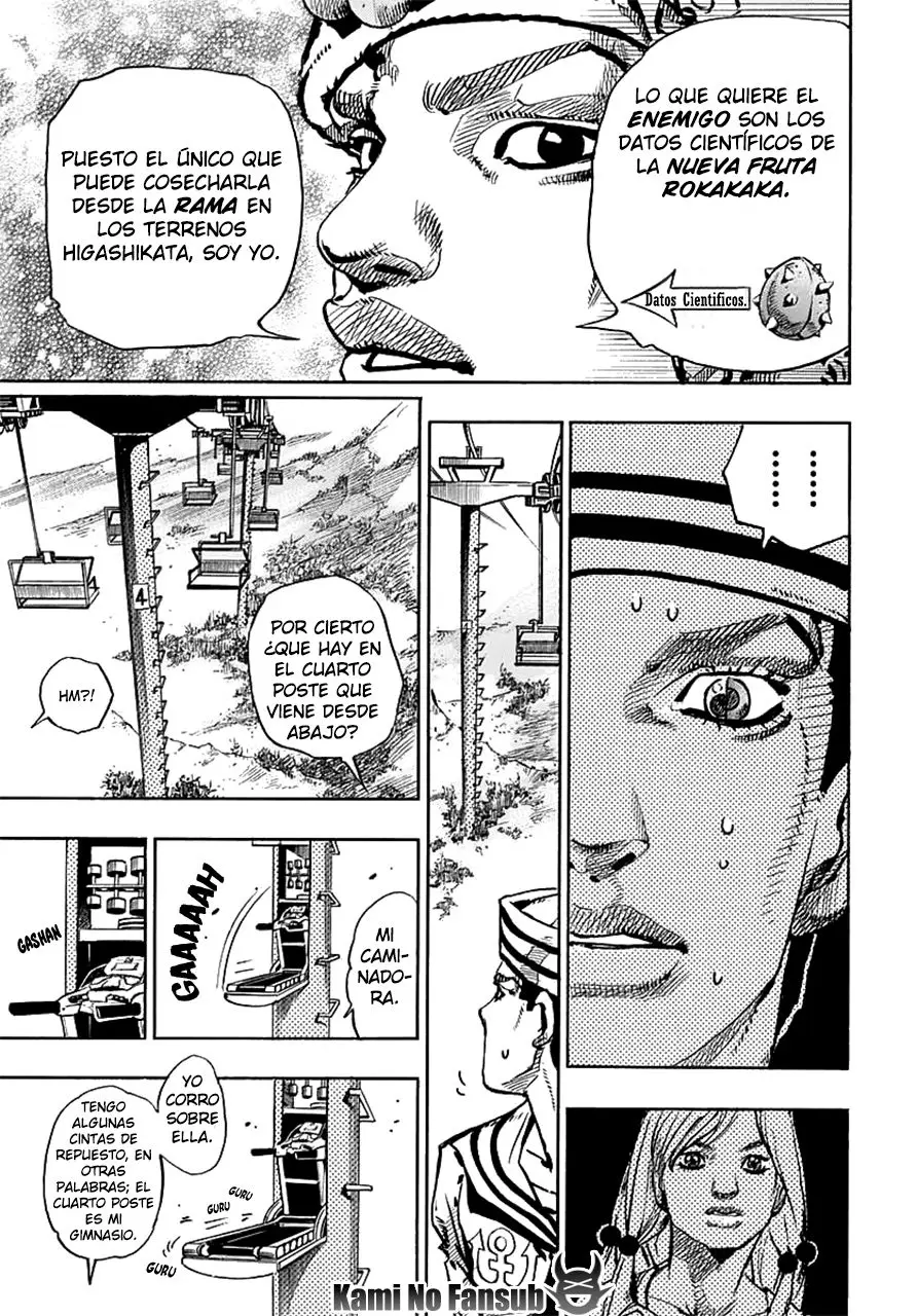 JoJo's Bizarre Adventure - Parte 8: JoJolion capítulo 66, página 15