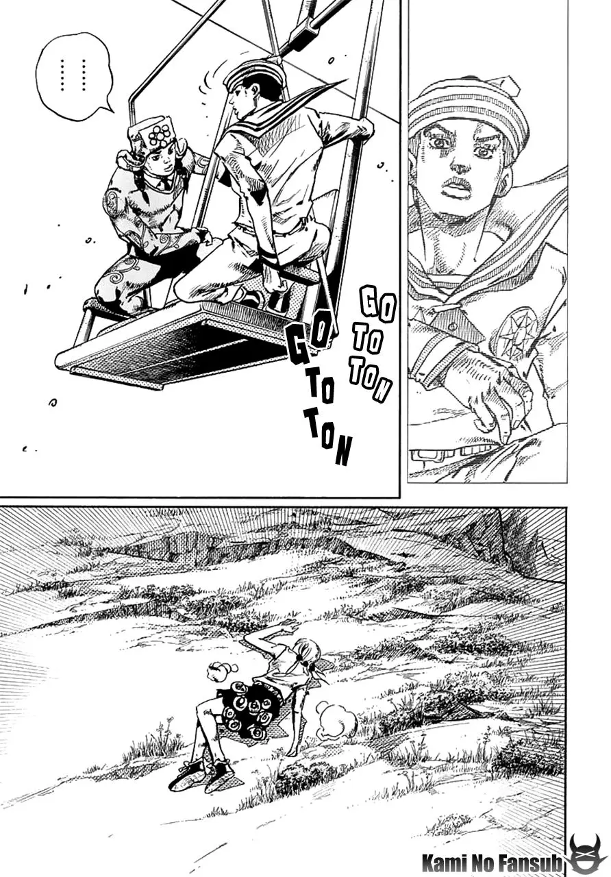 JoJo's Bizarre Adventure - Parte 8: JoJolion capítulo 66, página 38