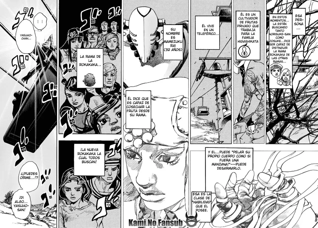 JoJo's Bizarre Adventure - Parte 8: JoJolion capítulo 67, página 4