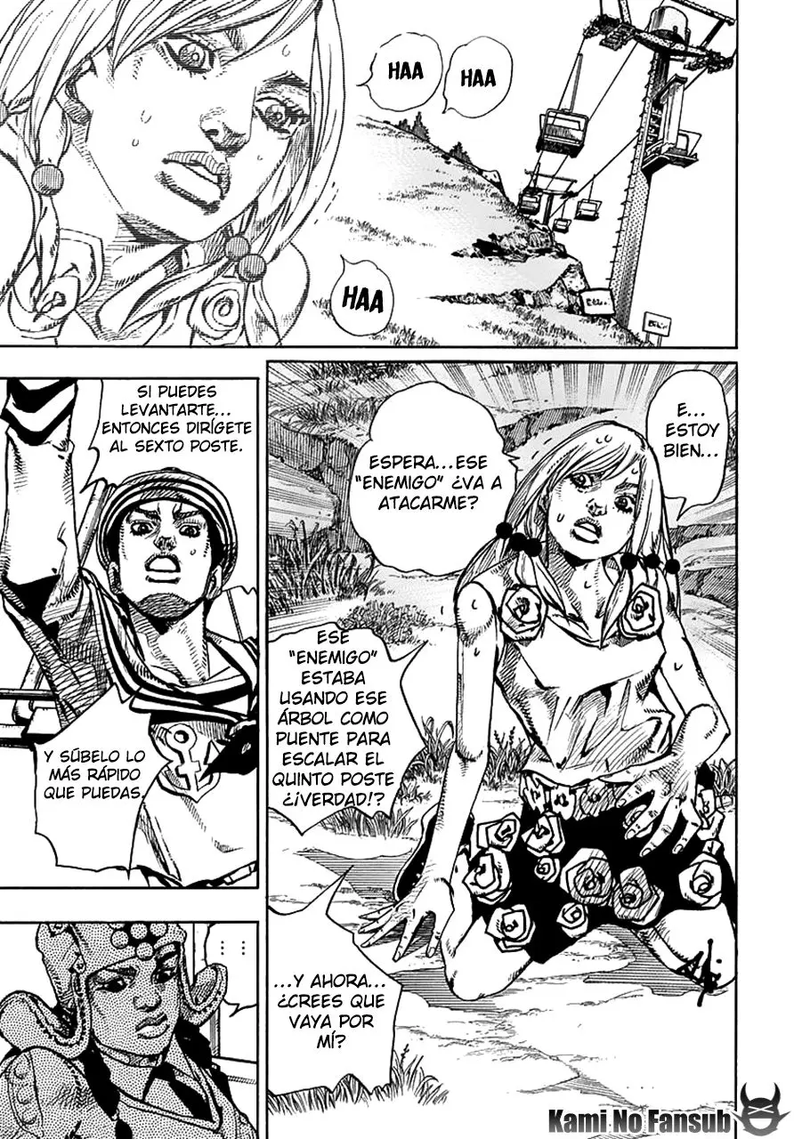JoJo's Bizarre Adventure - Parte 8: JoJolion capítulo 67, página 9