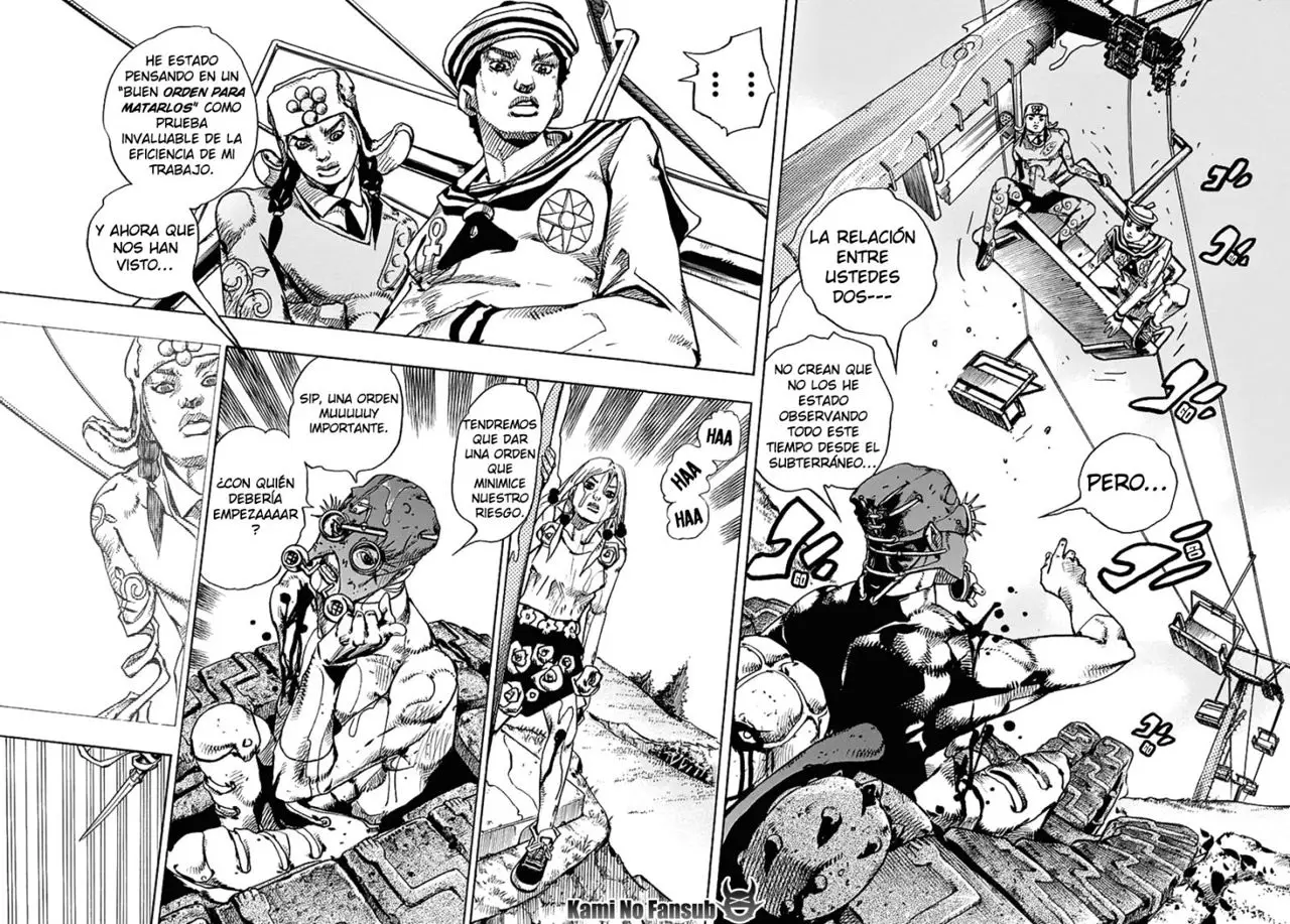 JoJo's Bizarre Adventure - Parte 8: JoJolion capítulo 68, página 8