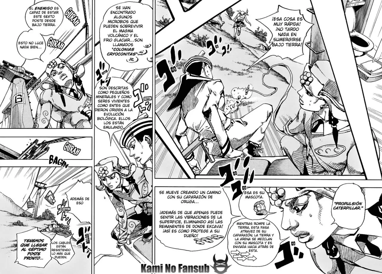 JoJo's Bizarre Adventure - Parte 8: JoJolion capítulo 68, página 12