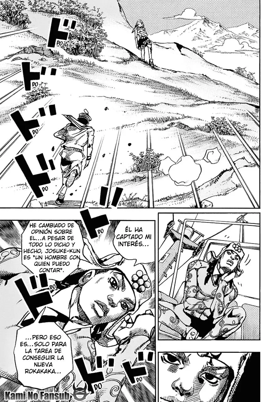 JoJo's Bizarre Adventure - Parte 8: JoJolion capítulo 68, página 17
