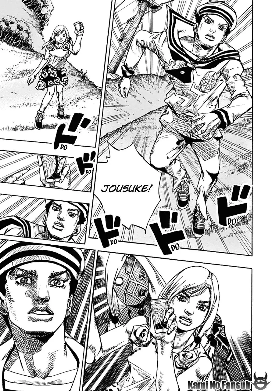 JoJo's Bizarre Adventure - Parte 8: JoJolion capítulo 68, página 19