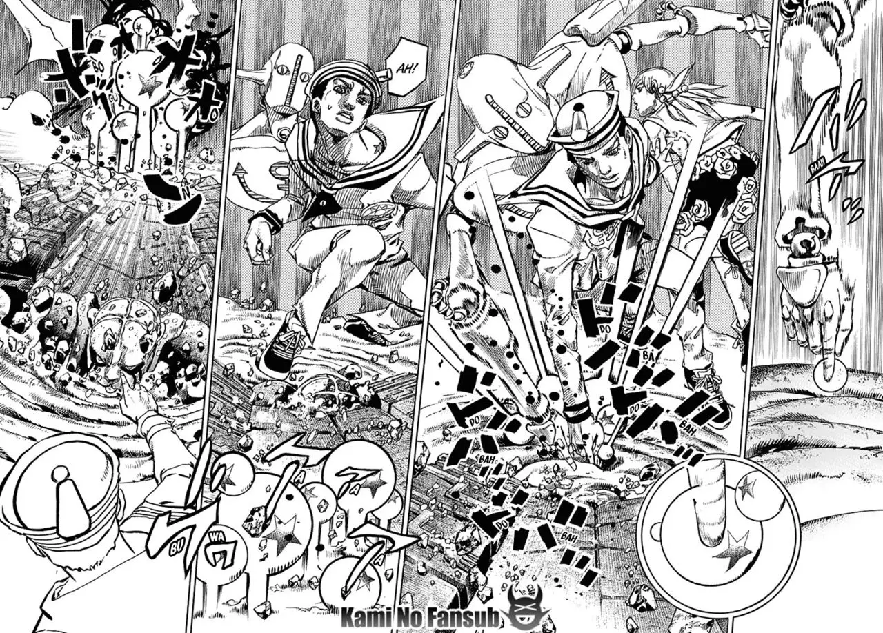 JoJo's Bizarre Adventure - Parte 8: JoJolion capítulo 68, página 22