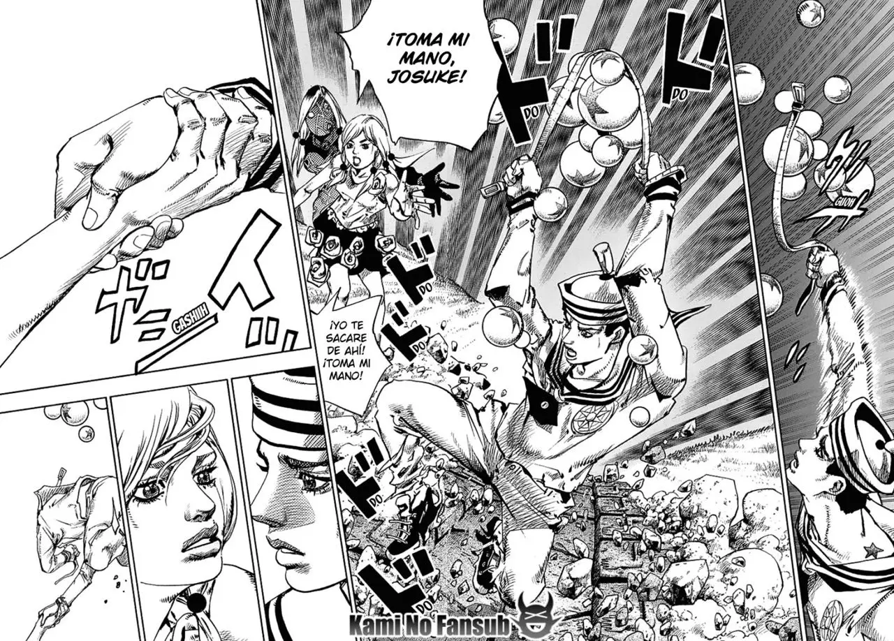 JoJo's Bizarre Adventure - Parte 8: JoJolion capítulo 68, página 28