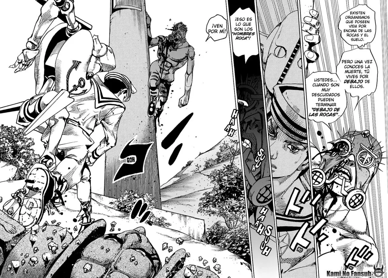 JoJo's Bizarre Adventure - Parte 8: JoJolion capítulo 69, página 20