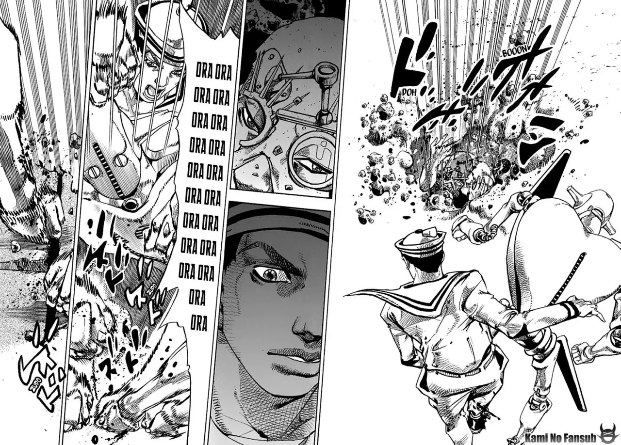 JoJo's Bizarre Adventure - Parte 8: JoJolion capítulo 69, página 22