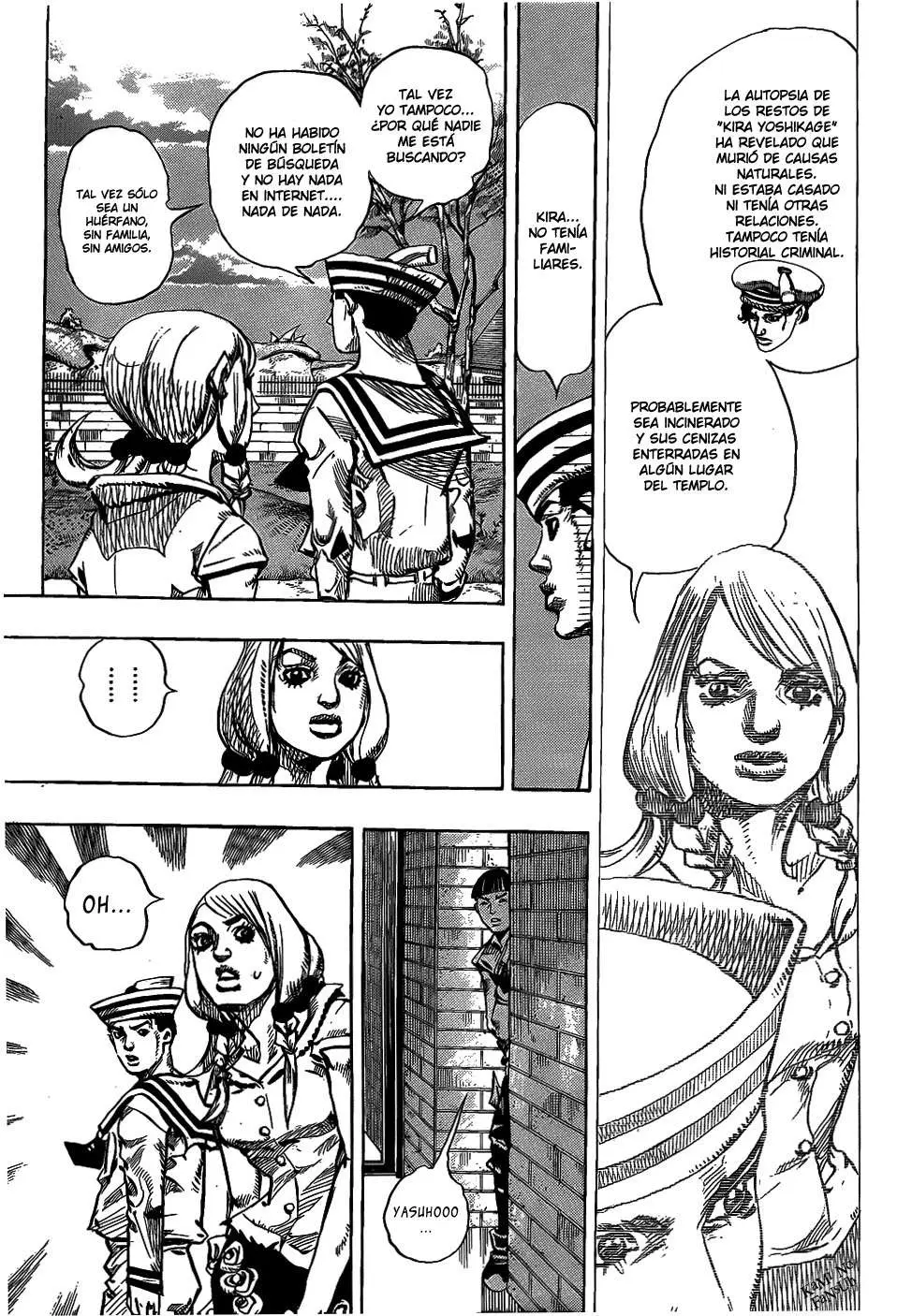 JoJo's Bizarre Adventure - Parte 8: JoJolion capítulo 7, página 12