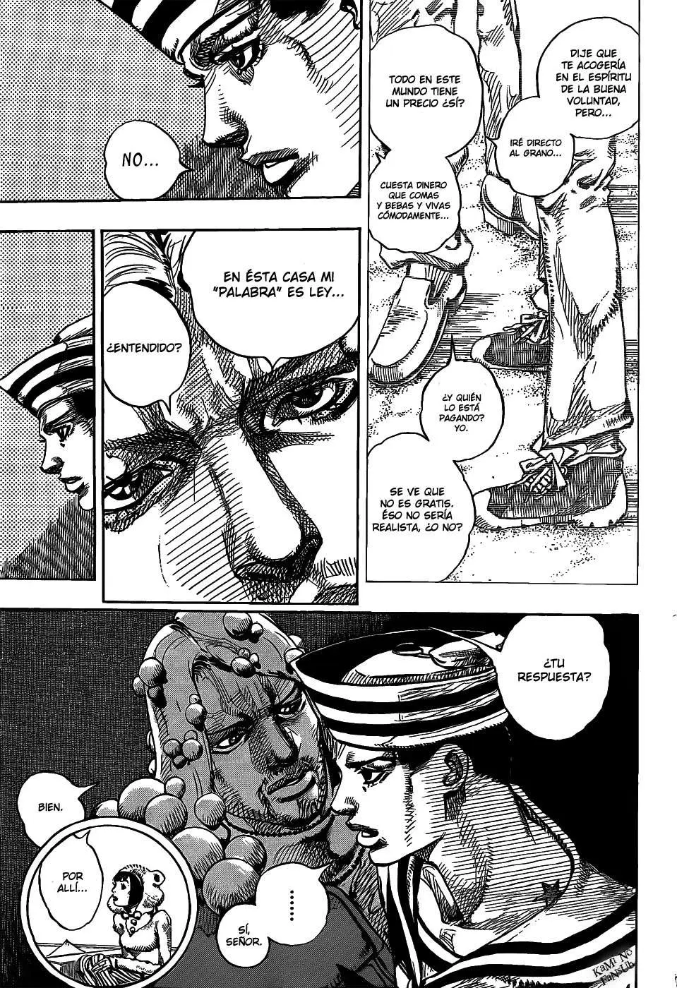 JoJo's Bizarre Adventure - Parte 8: JoJolion capítulo 7, página 25