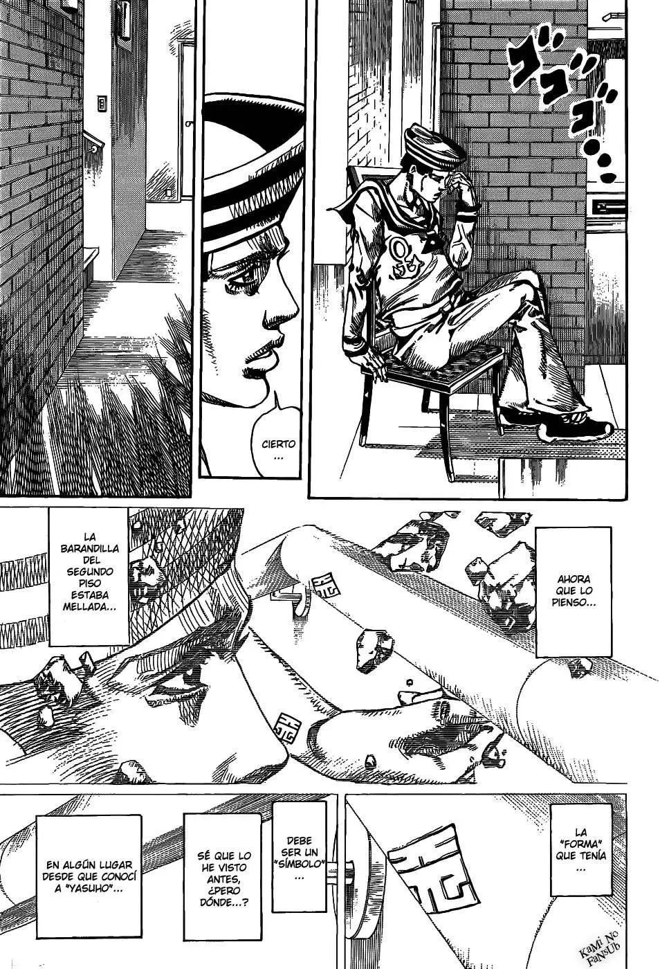 JoJo's Bizarre Adventure - Parte 8: JoJolion capítulo 7, página 35