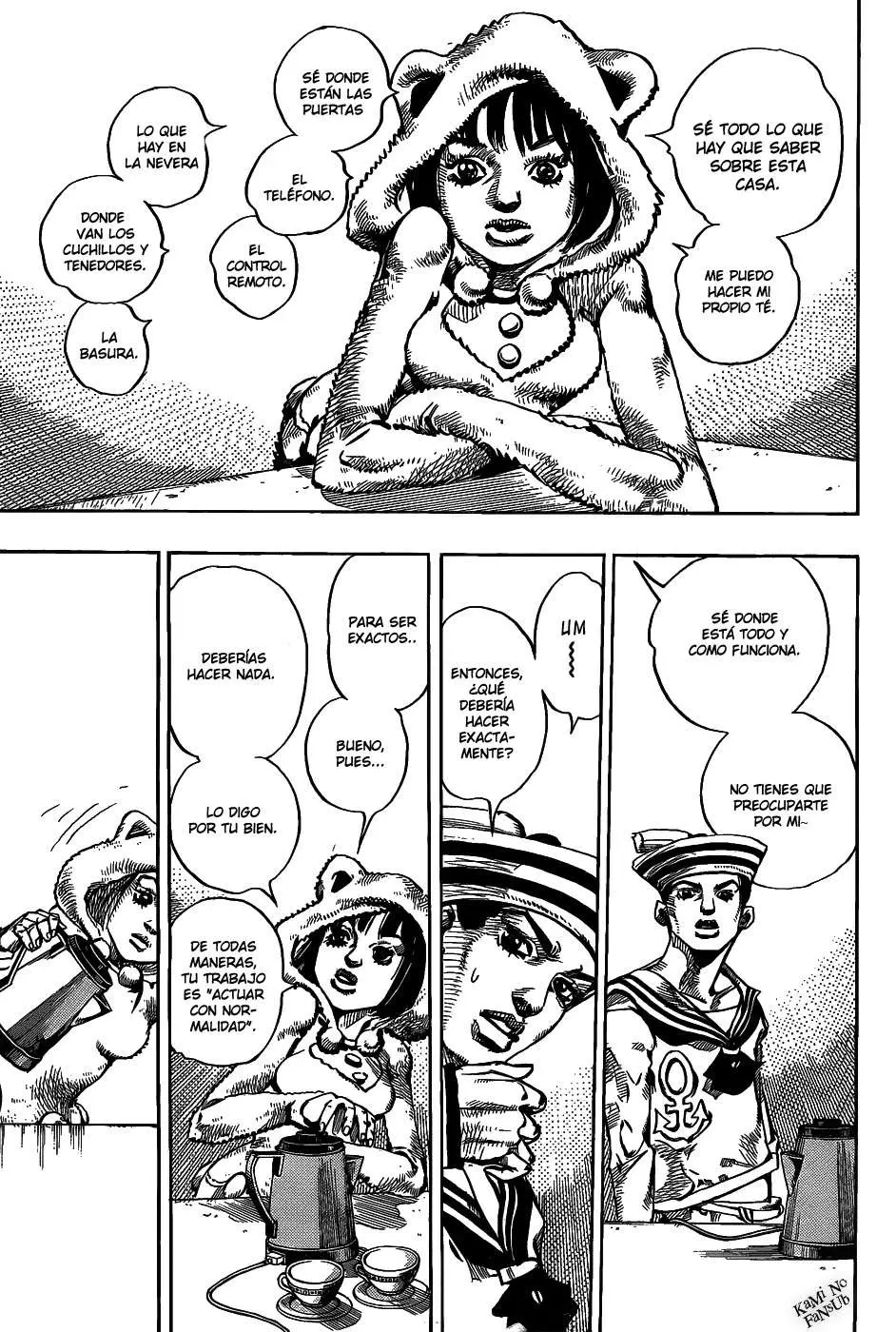 JoJo's Bizarre Adventure - Parte 8: JoJolion capítulo 7, página 39