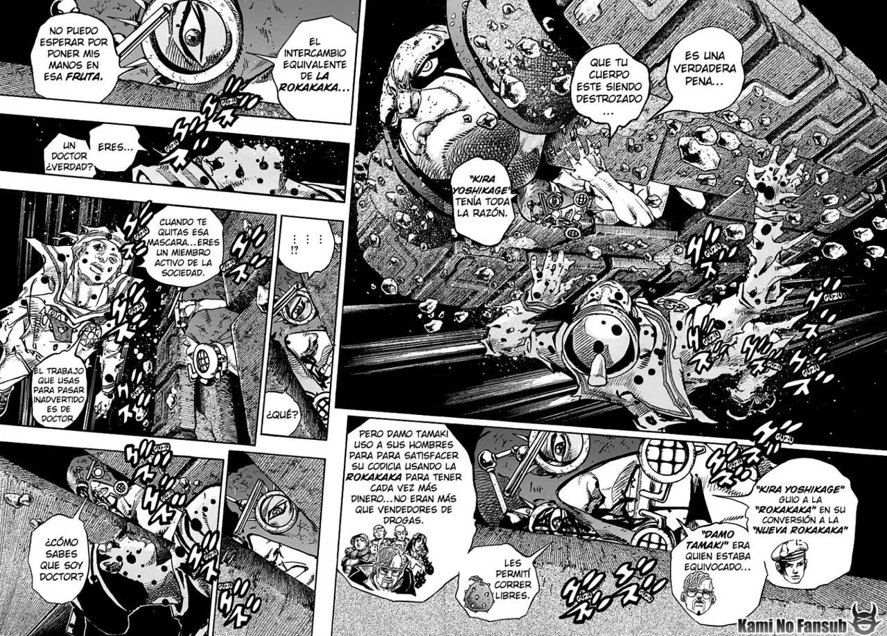 JoJo's Bizarre Adventure - Parte 8: JoJolion capítulo 70, página 5