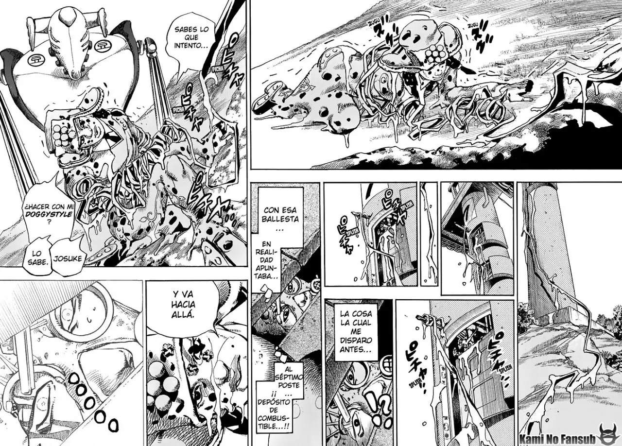 JoJo's Bizarre Adventure - Parte 8: JoJolion capítulo 70, página 8