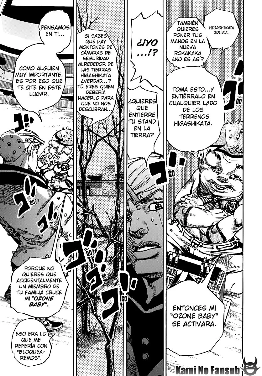 JoJo's Bizarre Adventure - Parte 8: JoJolion capítulo 70, página 34