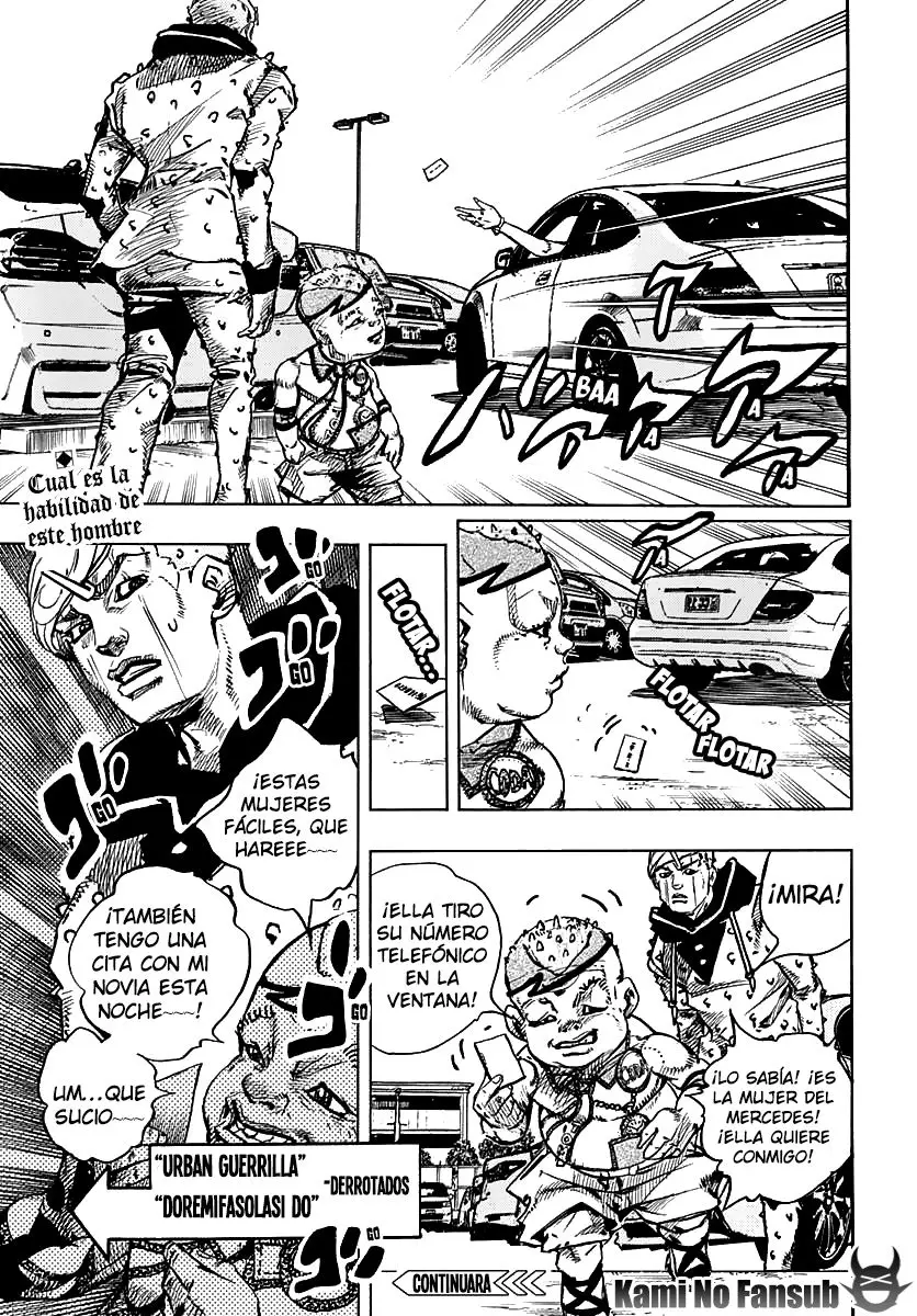 JoJo's Bizarre Adventure - Parte 8: JoJolion capítulo 70, página 36