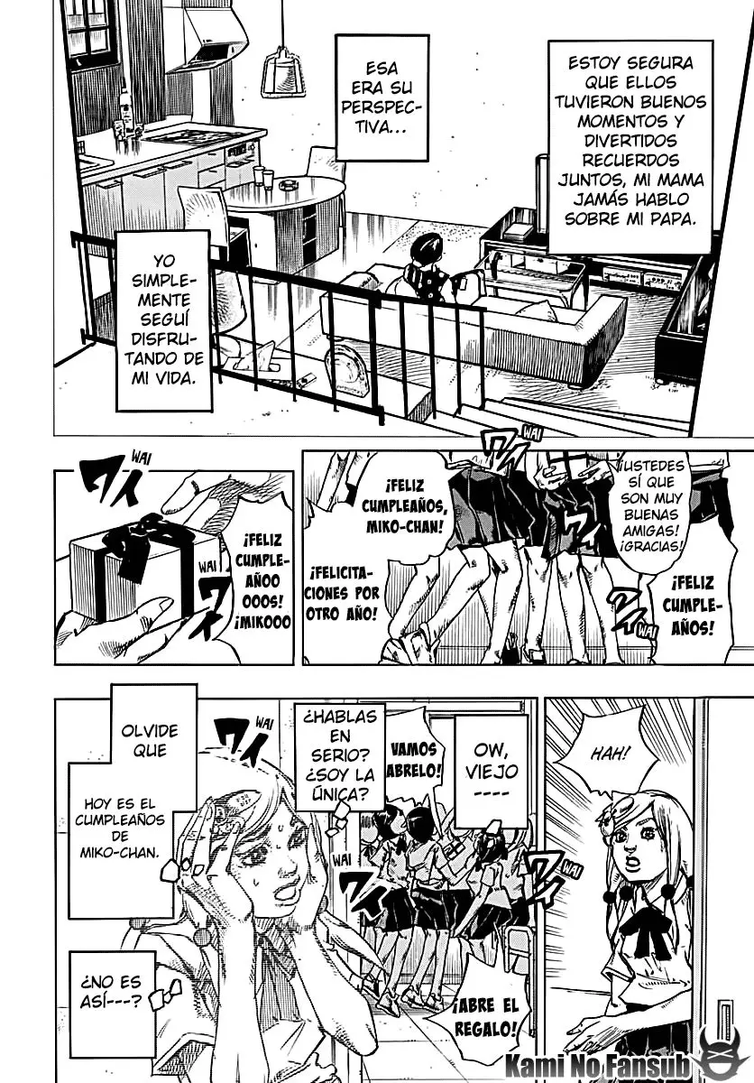 JoJo's Bizarre Adventure - Parte 8: JoJolion capítulo 71, página 10
