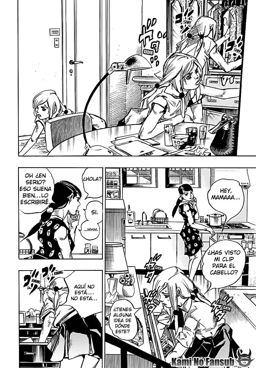 JoJo's Bizarre Adventure - Parte 8: JoJolion capítulo 71, página 18