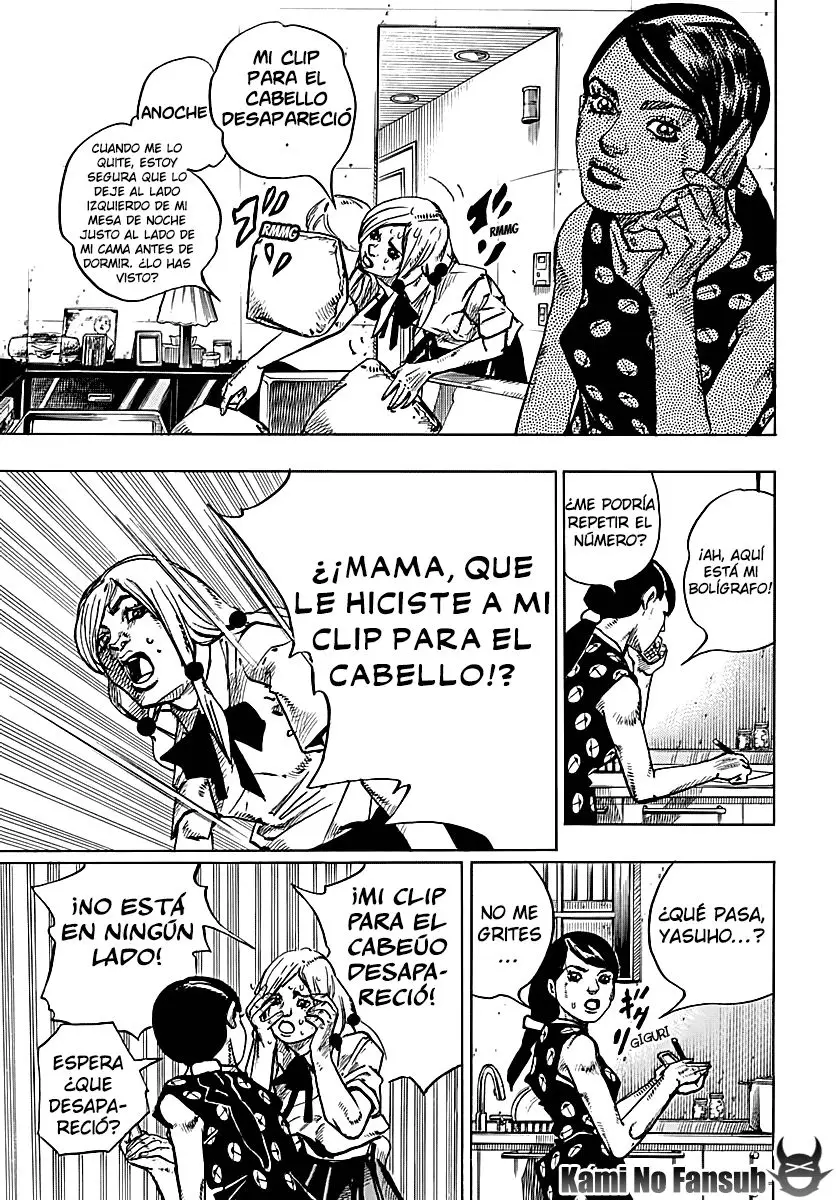 JoJo's Bizarre Adventure - Parte 8: JoJolion capítulo 71, página 19