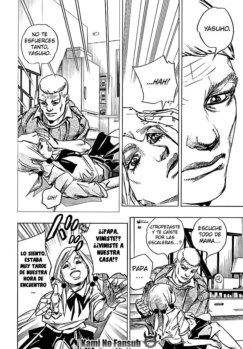 JoJo's Bizarre Adventure - Parte 8: JoJolion capítulo 71, página 28