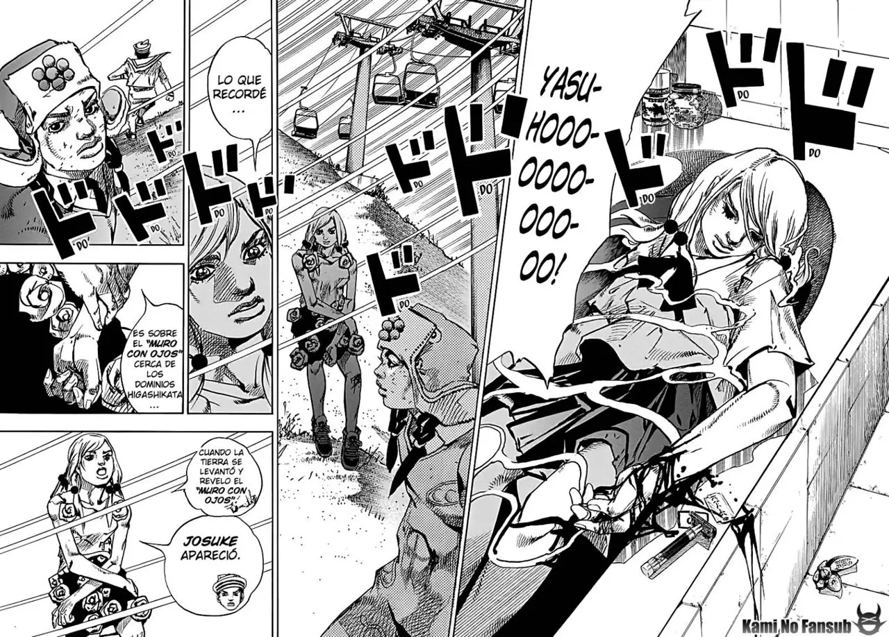 JoJo's Bizarre Adventure - Parte 8: JoJolion capítulo 71, página 34