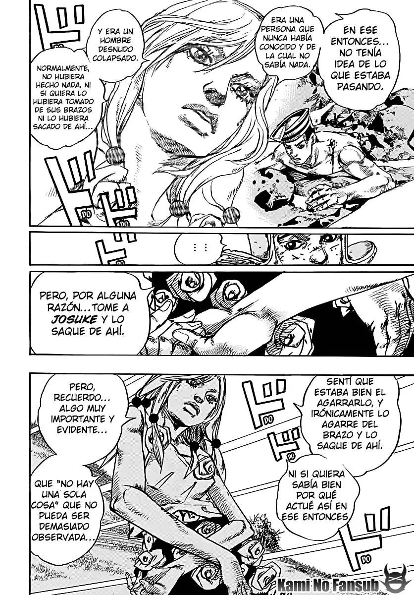 JoJo's Bizarre Adventure - Parte 8: JoJolion capítulo 71, página 35