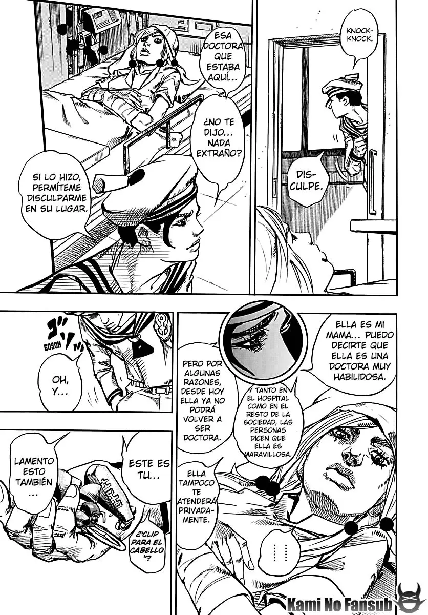 JoJo's Bizarre Adventure - Parte 8: JoJolion capítulo 71, página 38