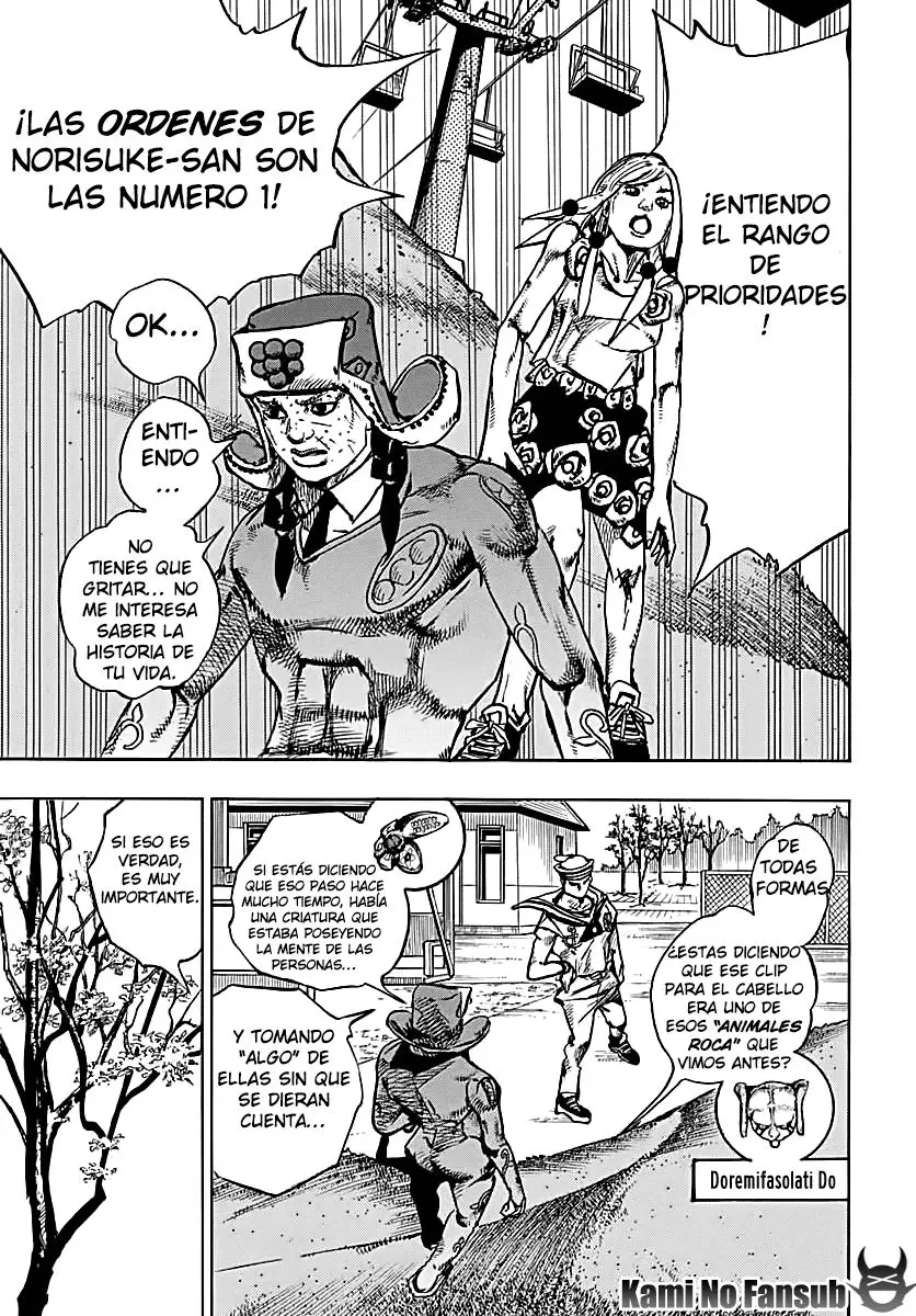 JoJo's Bizarre Adventure - Parte 8: JoJolion capítulo 71, página 42