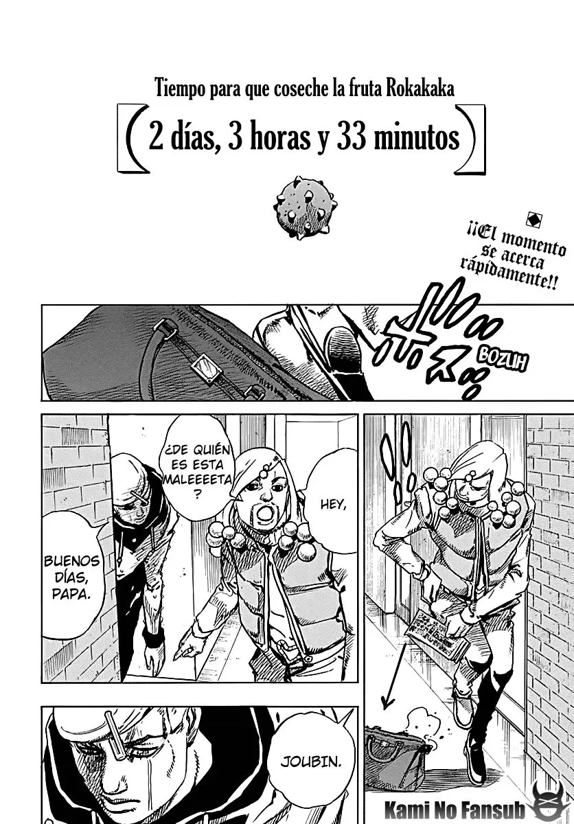 JoJo's Bizarre Adventure - Parte 8: JoJolion capítulo 72, página 4