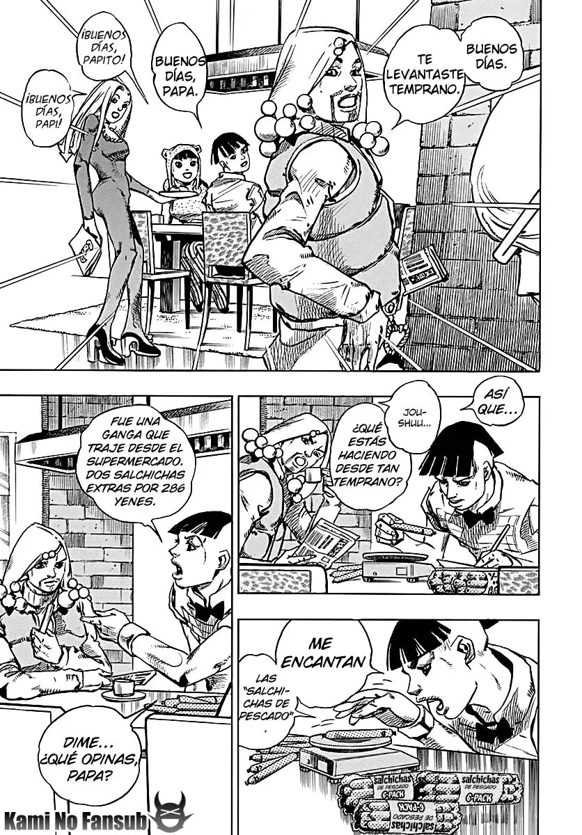 JoJo's Bizarre Adventure - Parte 8: JoJolion capítulo 72, página 5