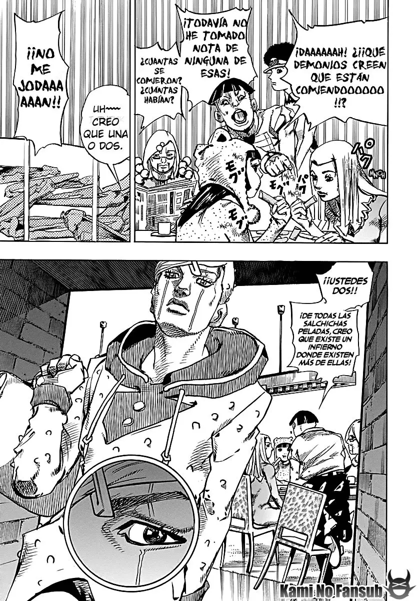 JoJo's Bizarre Adventure - Parte 8: JoJolion capítulo 72, página 7