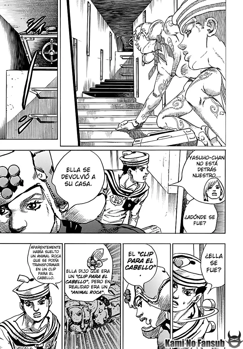 JoJo's Bizarre Adventure - Parte 8: JoJolion capítulo 72, página 18