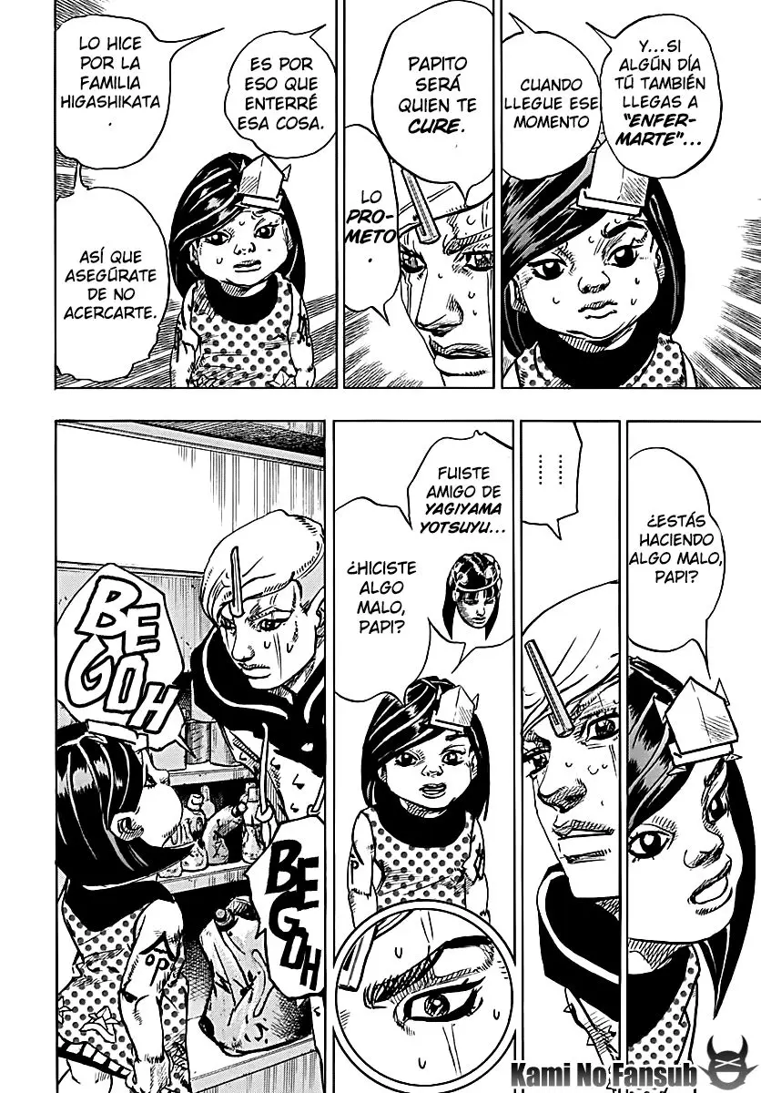 JoJo's Bizarre Adventure - Parte 8: JoJolion capítulo 72, página 33