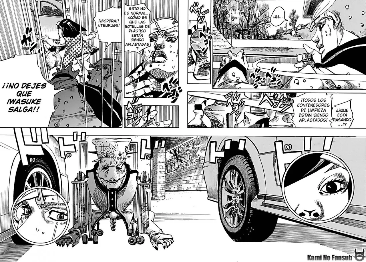 JoJo's Bizarre Adventure - Parte 8: JoJolion capítulo 72, página 37