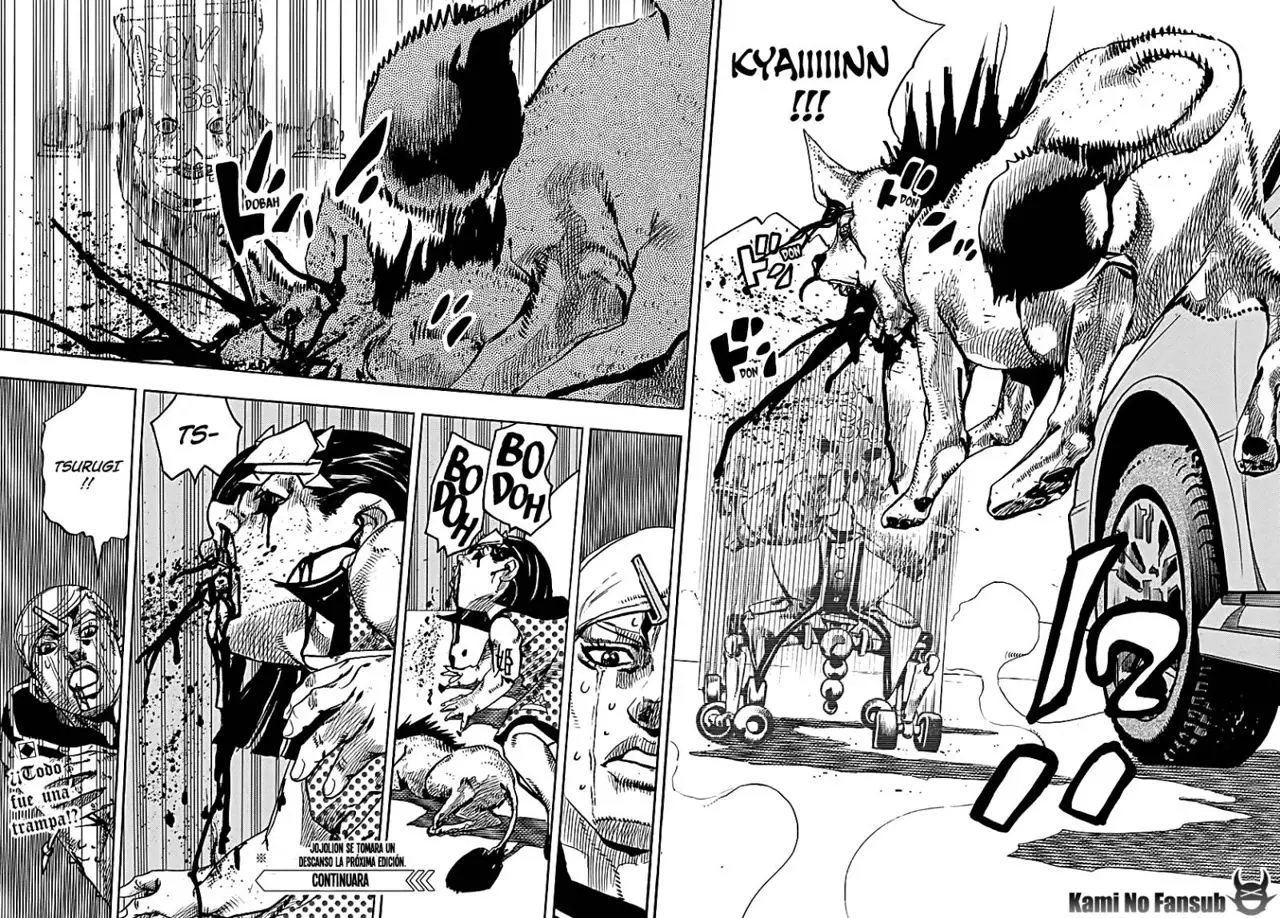 JoJo's Bizarre Adventure - Parte 8: JoJolion capítulo 72, página 38