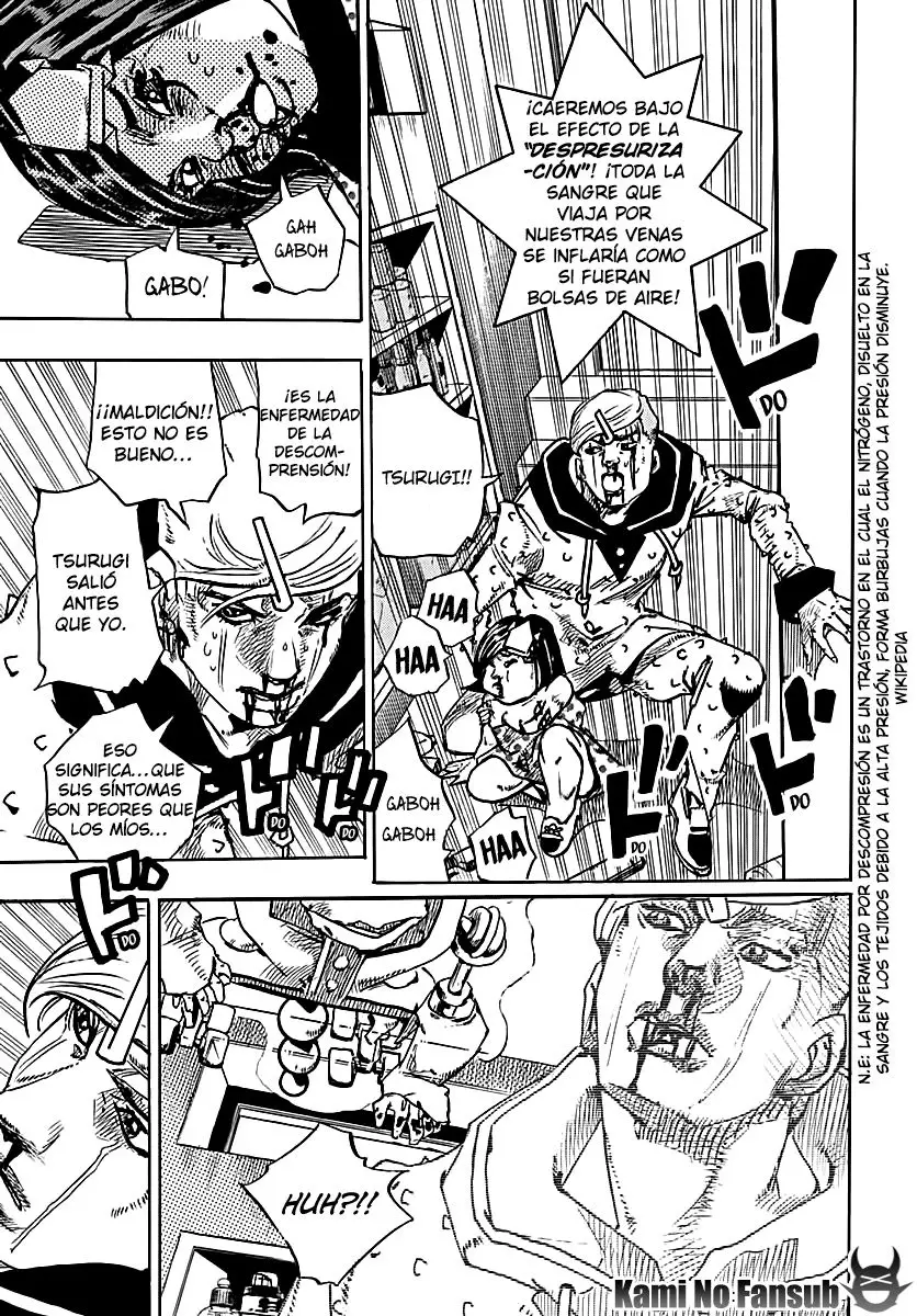 JoJo's Bizarre Adventure - Parte 8: JoJolion capítulo 73, página 17