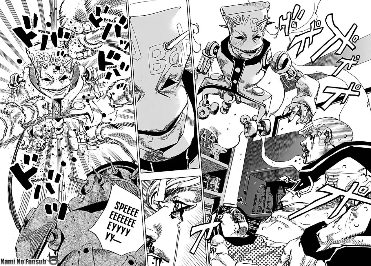 JoJo's Bizarre Adventure - Parte 8: JoJolion capítulo 73, página 18