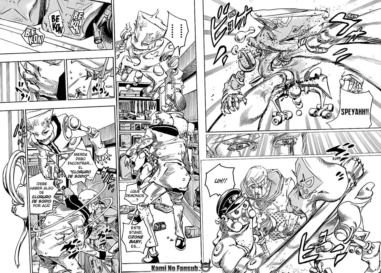 JoJo's Bizarre Adventure - Parte 8: JoJolion capítulo 73, página 19