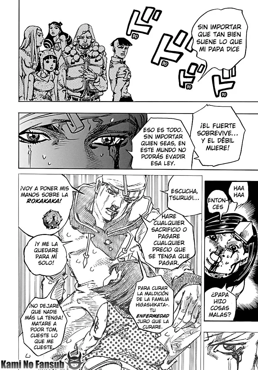 JoJo's Bizarre Adventure - Parte 8: JoJolion capítulo 73, página 24