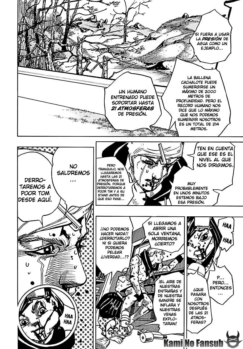 JoJo's Bizarre Adventure - Parte 8: JoJolion capítulo 74, página 7