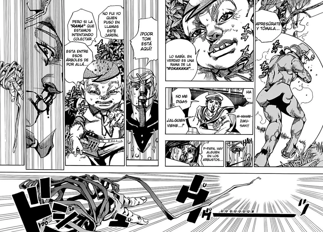 JoJo's Bizarre Adventure - Parte 8: JoJolion capítulo 74, página 38