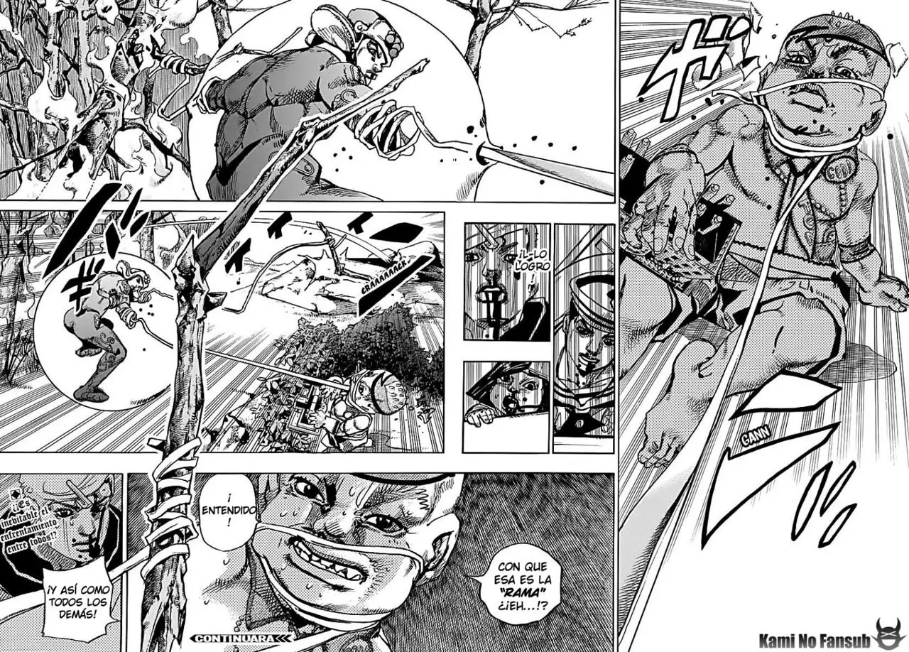 JoJo's Bizarre Adventure - Parte 8: JoJolion capítulo 74, página 39
