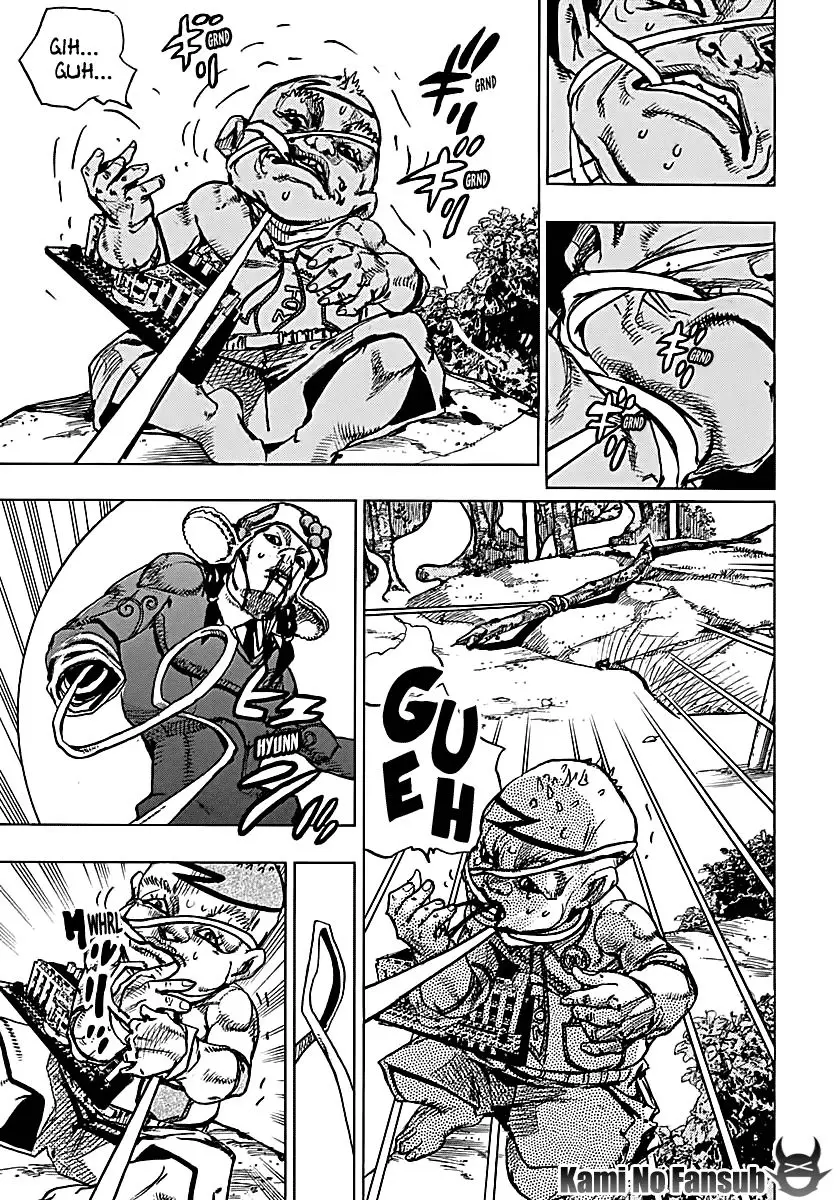 JoJo's Bizarre Adventure - Parte 8: JoJolion capítulo 75, página 9