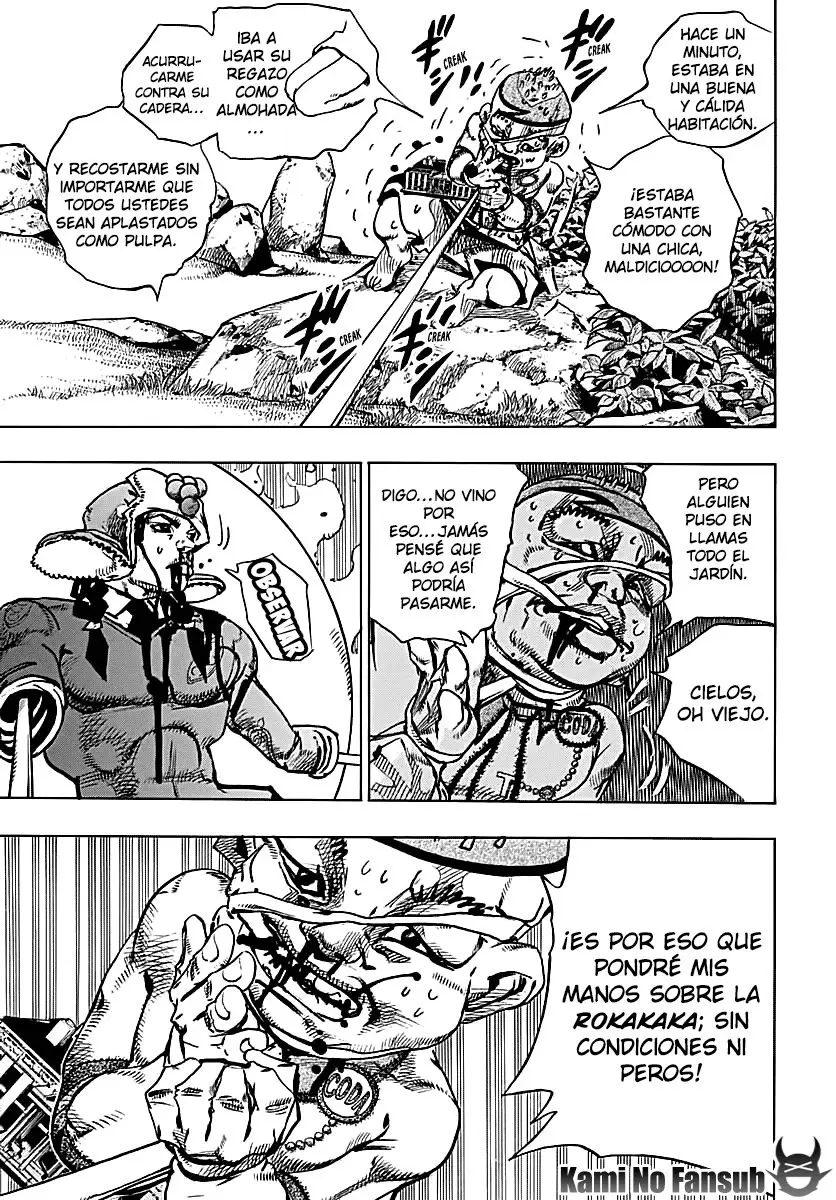 JoJo's Bizarre Adventure - Parte 8: JoJolion capítulo 75, página 11