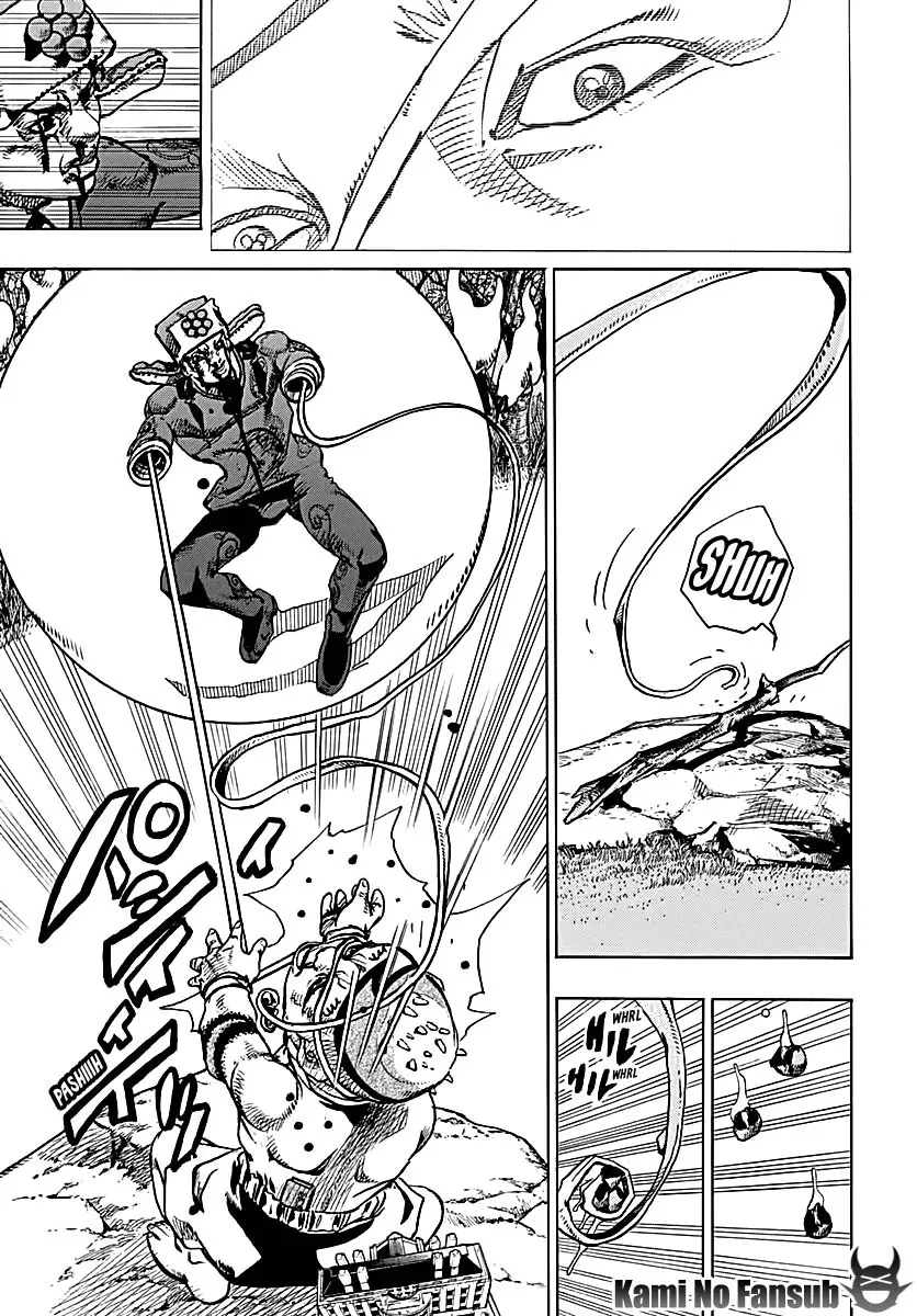JoJo's Bizarre Adventure - Parte 8: JoJolion capítulo 75, página 19