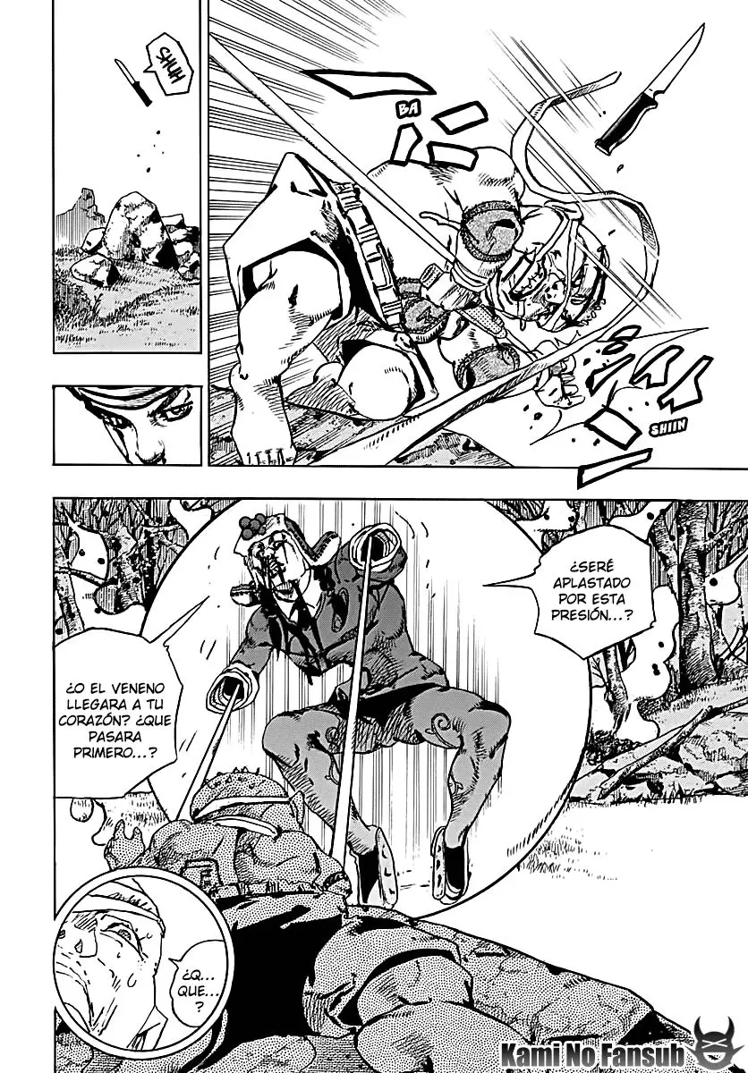JoJo's Bizarre Adventure - Parte 8: JoJolion capítulo 75, página 22