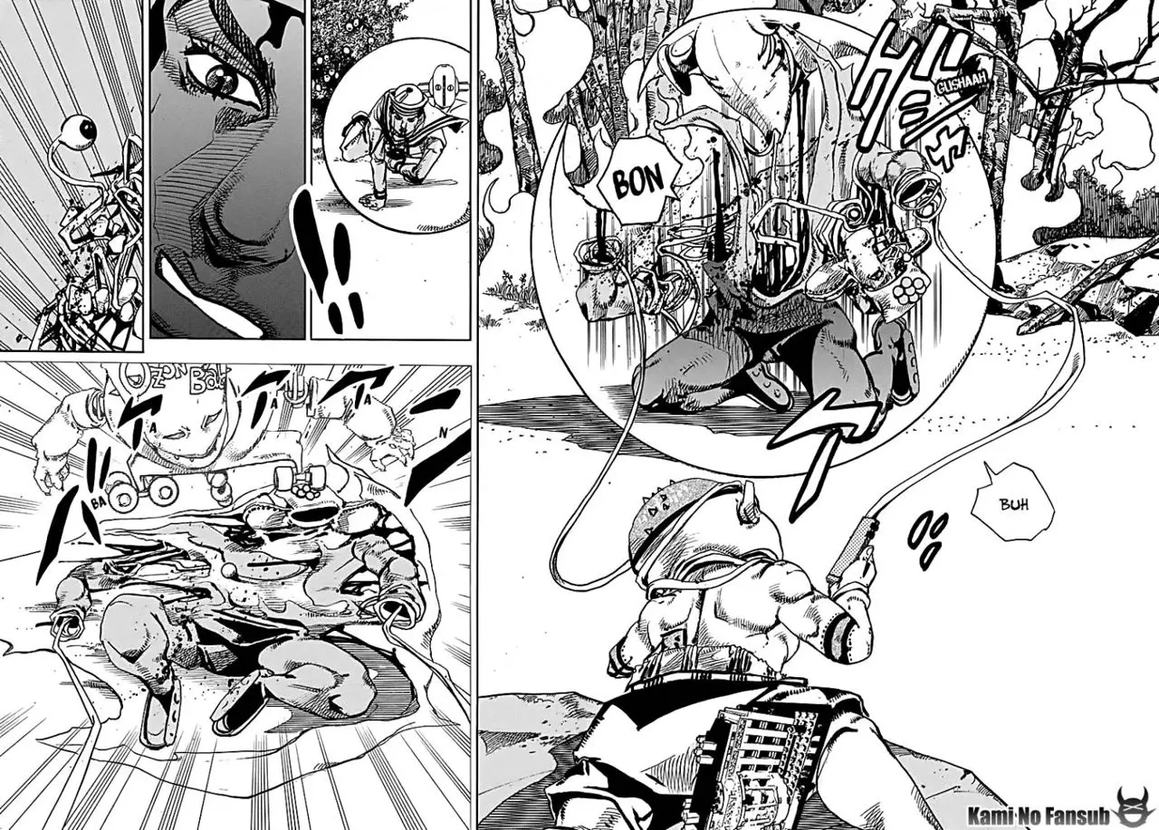 JoJo's Bizarre Adventure - Parte 8: JoJolion capítulo 75, página 25