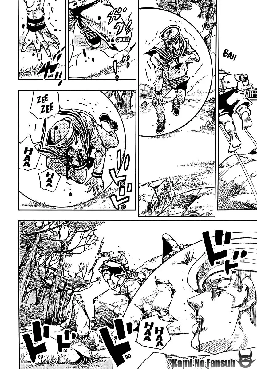 JoJo's Bizarre Adventure - Parte 8: JoJolion capítulo 75, página 28