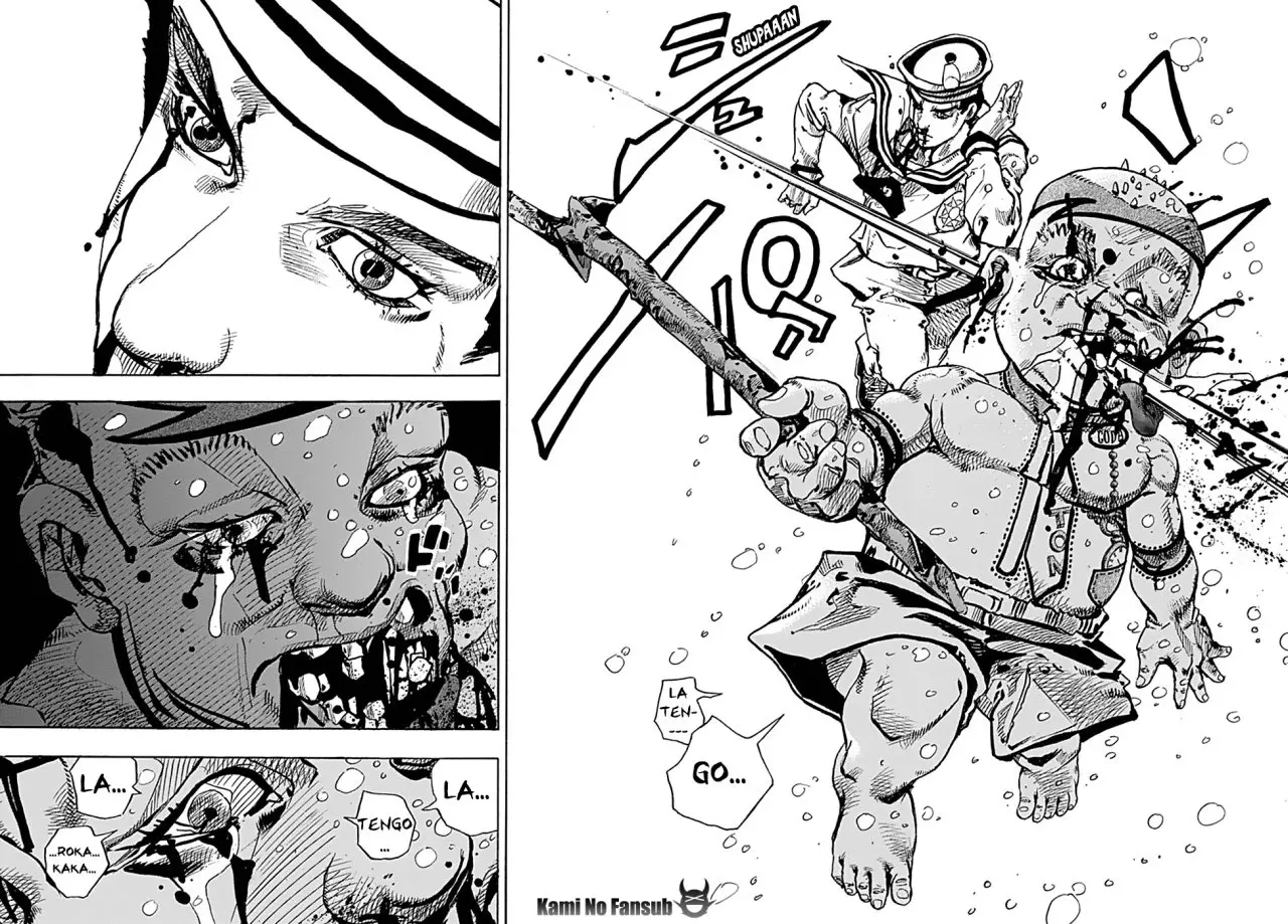 JoJo's Bizarre Adventure - Parte 8: JoJolion capítulo 76, página 15