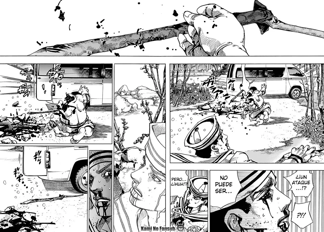 JoJo's Bizarre Adventure - Parte 8: JoJolion capítulo 76, página 17